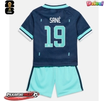 Niemcy Leroy Sane #19 Koszulka Wyjazdowa dzieci MŚ 2026 Krótki Rękaw (+ krótkie spodenki)